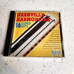 Nashville Harmonica 16 Super Hits King Records CD Music 2000‎ Music City